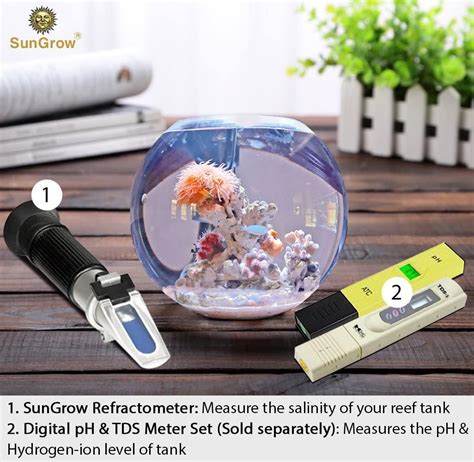 SunGrow Refractometer for Saltwater Aquarium